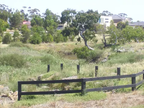 Kororoit Creek in Cairnlea, Victoria