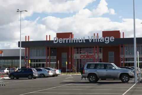 Derrimut Village shopping centre in Derrimut, Victoria