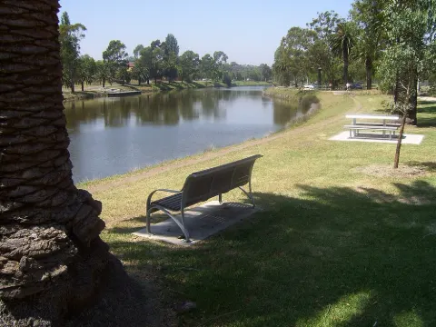The Maribyrnong River at Maribyrnong