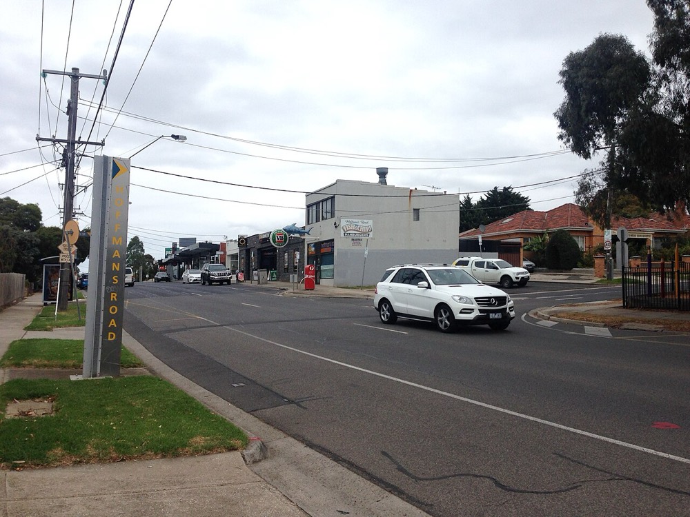 Hoffmans Road shops, Niddrie